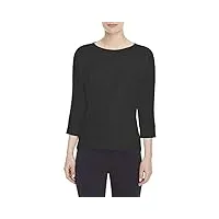anne klein dolman sleeve top blouse, anne black, xxs femme