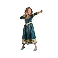 disney merida costume for girls – brave, size 13