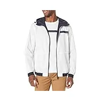 armani exchange front logo, hoodie veste, blanc, s homme
