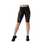 cw-x short de compression pour femme avec générateur d'endurance et de soutien des muscles et des articulations, noir, taille xs