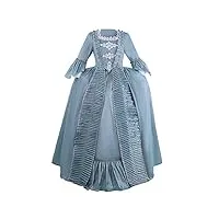 pgy robe de bal victorienne, costume du 18ème siècle, robe rococo, costume pastoral, robe marie antoinette m
