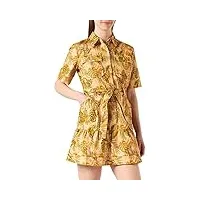 desigual vest_safari robe décontractée, jaune, taille l femme