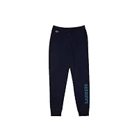 lacoste pantalon de pyjama pour homme 3h7459, bleu marine / raffia matting (dbw), xs
