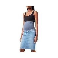 noppies jeans skirt over the belly lena jupe, light aged blue-p409, 36 femme