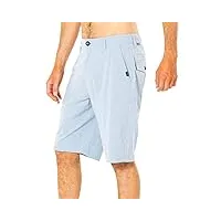 rip curl phase mirage 21" men's shorts, blue gum, 32