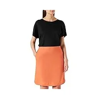 part two, damen rhapsopw sk skirt relaxed fit rock, jupe femme, arabesque-orange, 42