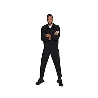 jp 1880, homme, grande, jogging, veste et tuyau, taille bis gr. 8xl cardigan pull, noir, xxl