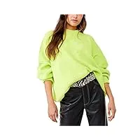 free people pull tunique easy street pour femme, guacamole, x-small