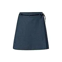 vaude women's tremalzo skirt ii jupe, dark sea, taille 38 femme