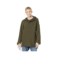 burton veste de pluie standard veridry 2l pour femme, forêt nocturne, taille s