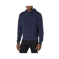 dockers sweat à capuche de sport unisexe coupe régulière pour homme, blazer bleu marine (tissu éponge brossé), x-large
