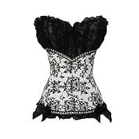 zying corps de corset de corset rétro dames collants corset sexy bondes corret corret corset corret (color : a, size : 2xl code)