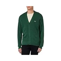 lacoste cardigan relaxed fit homme vert xs