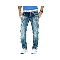 cipo & baxx jeans pour hommes cd296-bans w33/l34