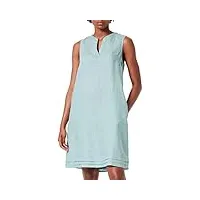 s.oliver robe courte, turquoise, 34 femme