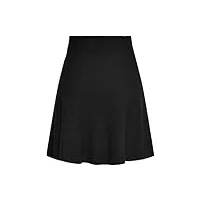 only onlsalina skirt knt noos mini jupe, noir, xs femme