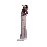 lee factory flare overall salopette, purple storm, x-small aux femmes