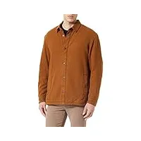 tom tailor hommes chemise 1032367, 21652 - equestrian brown, xl