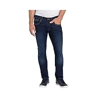 pioneer elon jeans, bleu foncé tendance, 44w x 34l homme