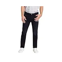 pioneer pantalon 5 poches en denim pour homme jeans, bleu/noir usé, 40w x 32l