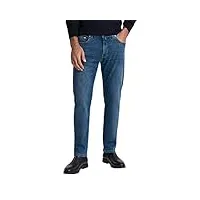 pierre cardin lyon tapered jeans, bleu foncé tendance, 33w x 30l homme