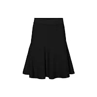 vero moda vmnancy nw short skirt ga noos jupe, noir, 48 femme