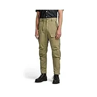 g-star raw pantalon cargo décontracté fuselé zippy pour homme, vert (fresh army green d21037-5352-9822), 27 w