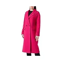 gerry weber 850012-31120 manteau en laine, rose, 46 femme