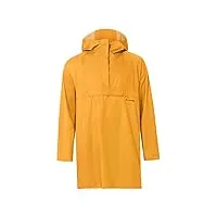 vaude manteau de poncho comyou veste, jaune brûlé, xxl mixte
