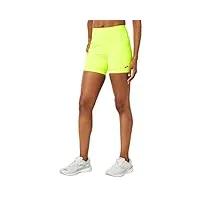 brooks method collants courts 12,7 cm, lime, taille xs