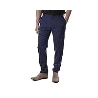 tommy hilfiger suit separate slim fit pantalon de costume pour homme (46, bleu)