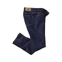 atlas for men - jean homme regular. pantalon homme. jeans homme stretch bleu. taille 48