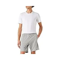champion legacy authentic pants pro jersey small logo bermuda shorts, gris chiné clair, m homme