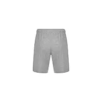 champion legacy authentic pants athletic jersey combed small logo bermuda shorts, gris chiné clair, 3xl homme