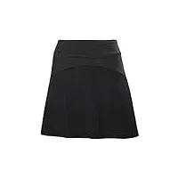 helly-hansen hp jupe-short pour femme, 990 noir, taille xs