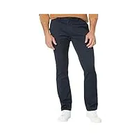 volcom frickin pantalon chino stretch coupe moderne, bleu marine foncé 1, 42w x 32l homme