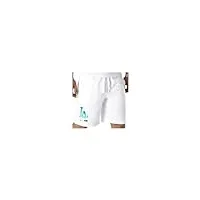 champion rochester 1919 mlb bermuda shorts, blanc, l homme