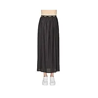 armani exchange collection principale, coupe longue jupe, black, 8 femme