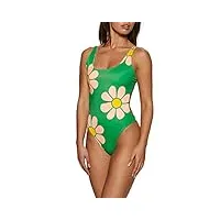 roxy pop surf - maillot de bain une pièce - femme - xl - vert