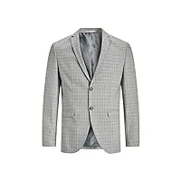 jack & jones jprsolaris blazer sn veste de costume, moonstruck/checks : coupe super slim, 54 homme