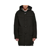 urban classics duffle coat manteau, noir, xl homme