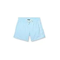 emporio armani swimwear boxer embroidery logo maillot de bain, sky blue, 54 pour des hommes