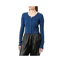 love moschino cardigan cropped veste, bleu, 46 femme