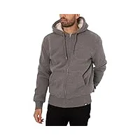 essential borg lined zip hood, sweat-shirt À capuche sport,