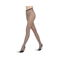 wolford collants triangulaires pour femmes, fairly light/noir., x-small