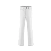 poivre blanc - pantalon de ski softshell 1120 white femme - femme - taille xs - blanc