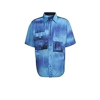 adidas blue version arkive chemise pour homme, multicolore, taille xl