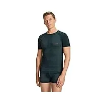falke wool tech. light trend, sous-vêtement technique chemise sport homme, laine, vert (holly 7385), xxl (1 pièce)
