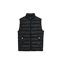 gant light down vest gilet, black, 4xl homme