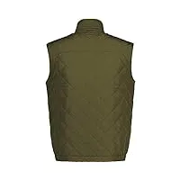 gant veste matelassée windcheater gilet, juniper green, xxxxl homme